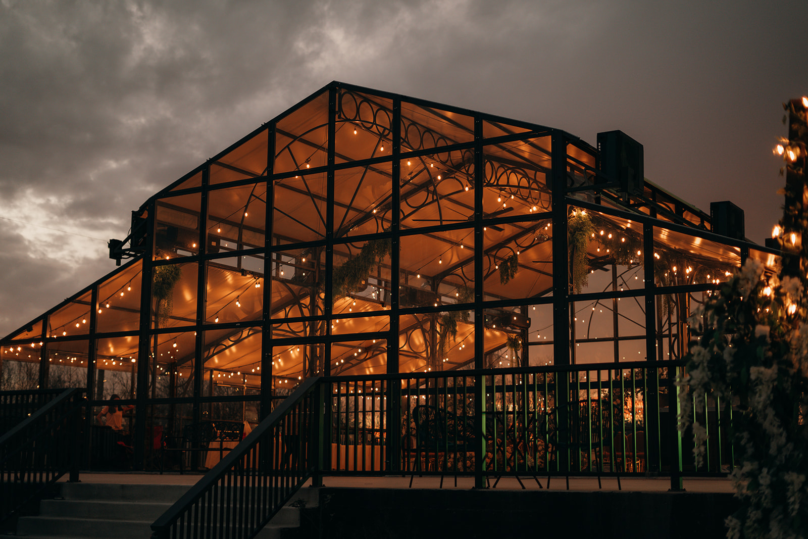 San Antonio Glasshouse, a barn wedding venue in San Antonio, TX