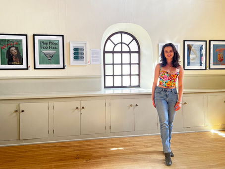 Exhibiting at the Open Art Winners Exhibition