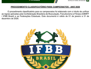 PROCEDIMENTO CLASSIFICATÓRIO 2026
