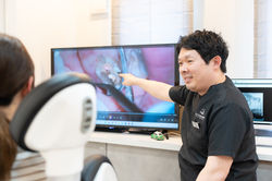 shonan-kamakura-dental-treatment-explanation-monitor