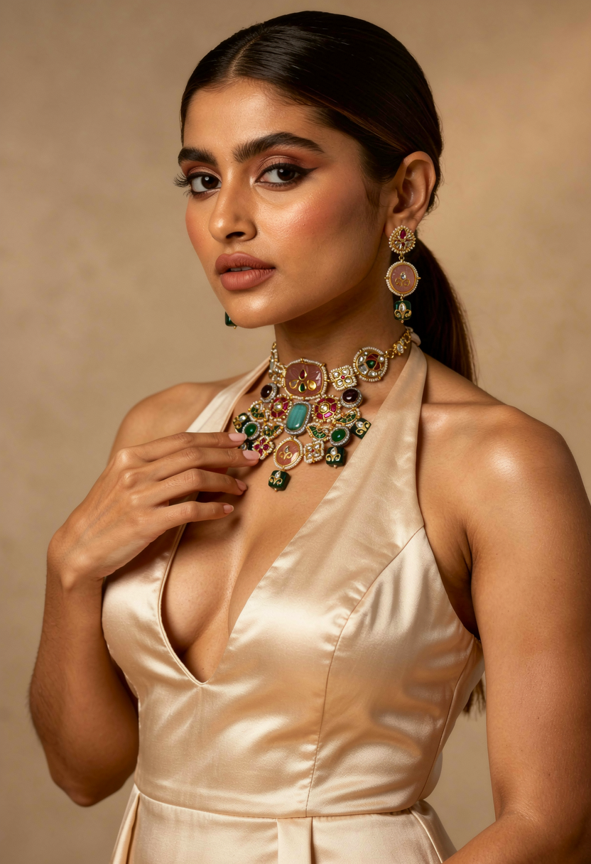 Jaldhara Showstopper Choker
