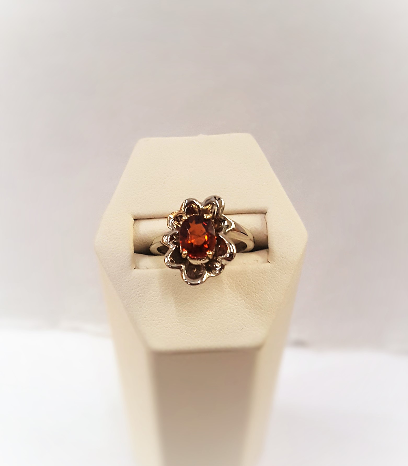 Spessarite Garnet Floral