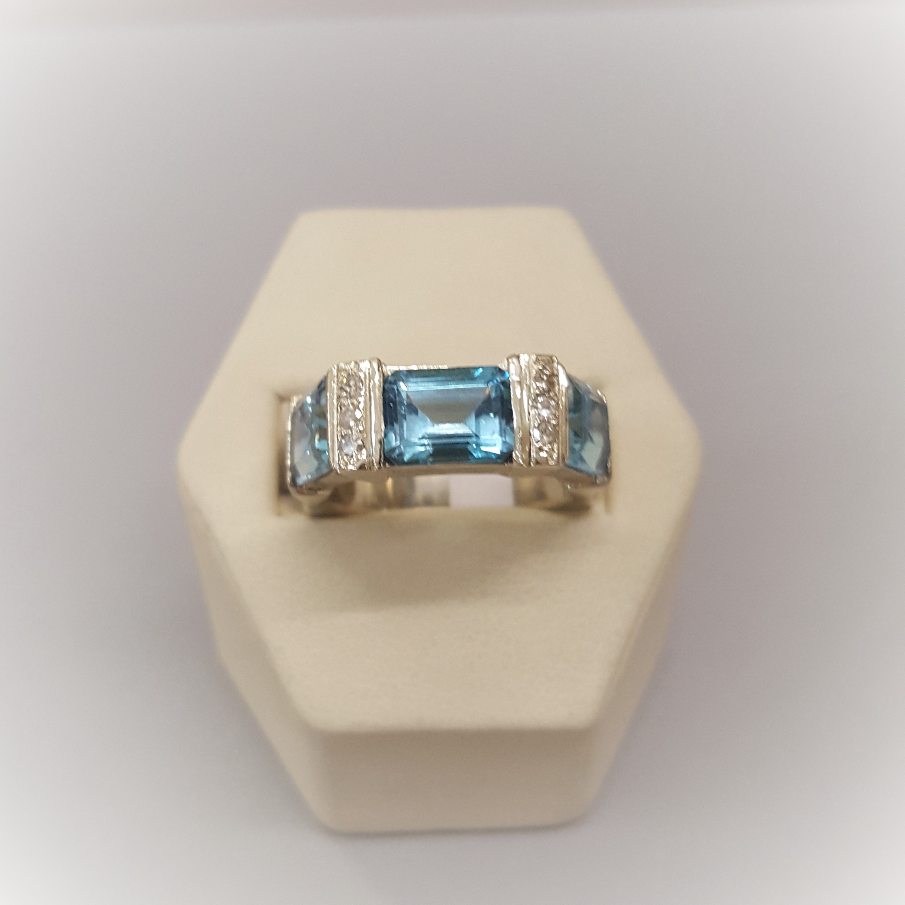 Sky Blue Topaz Diamonds