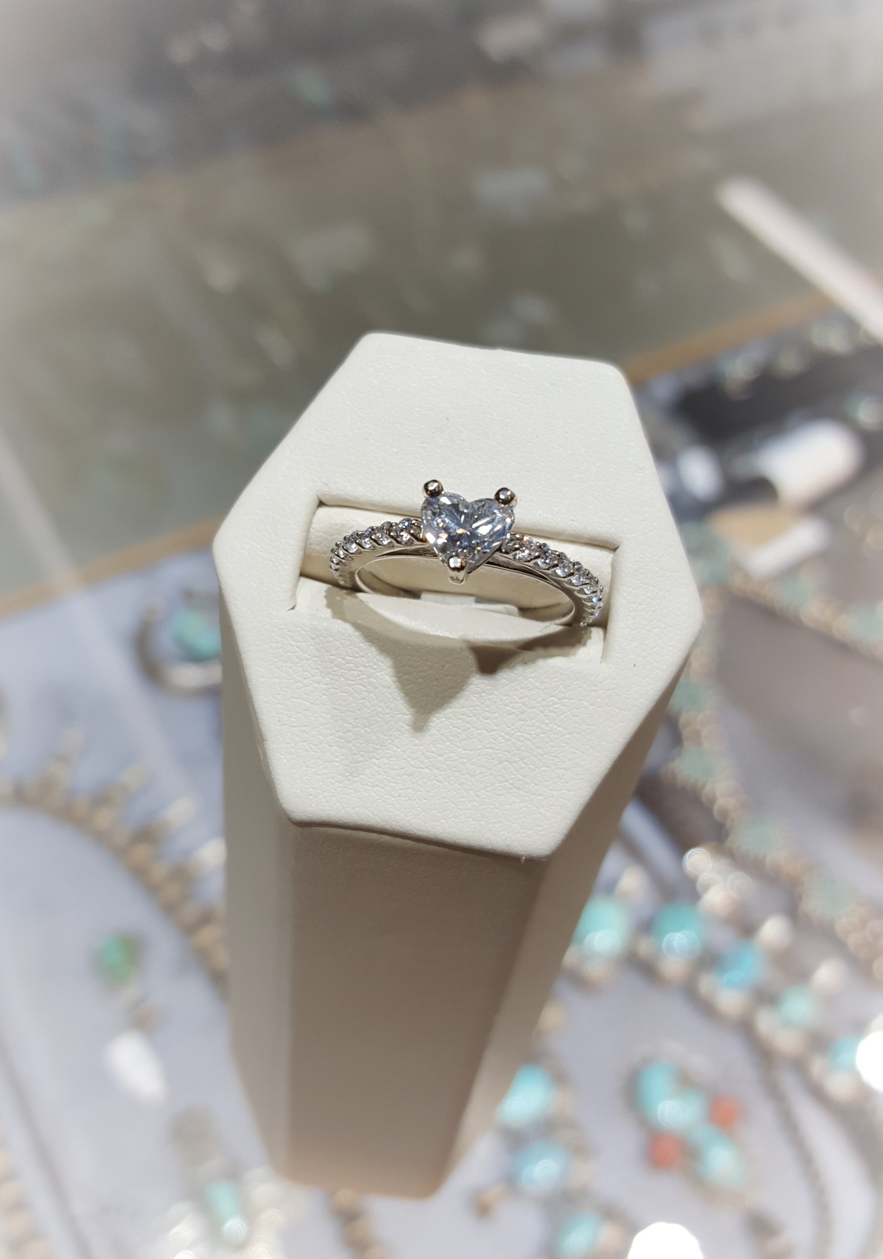 .85ct Heart Cut Solitaire