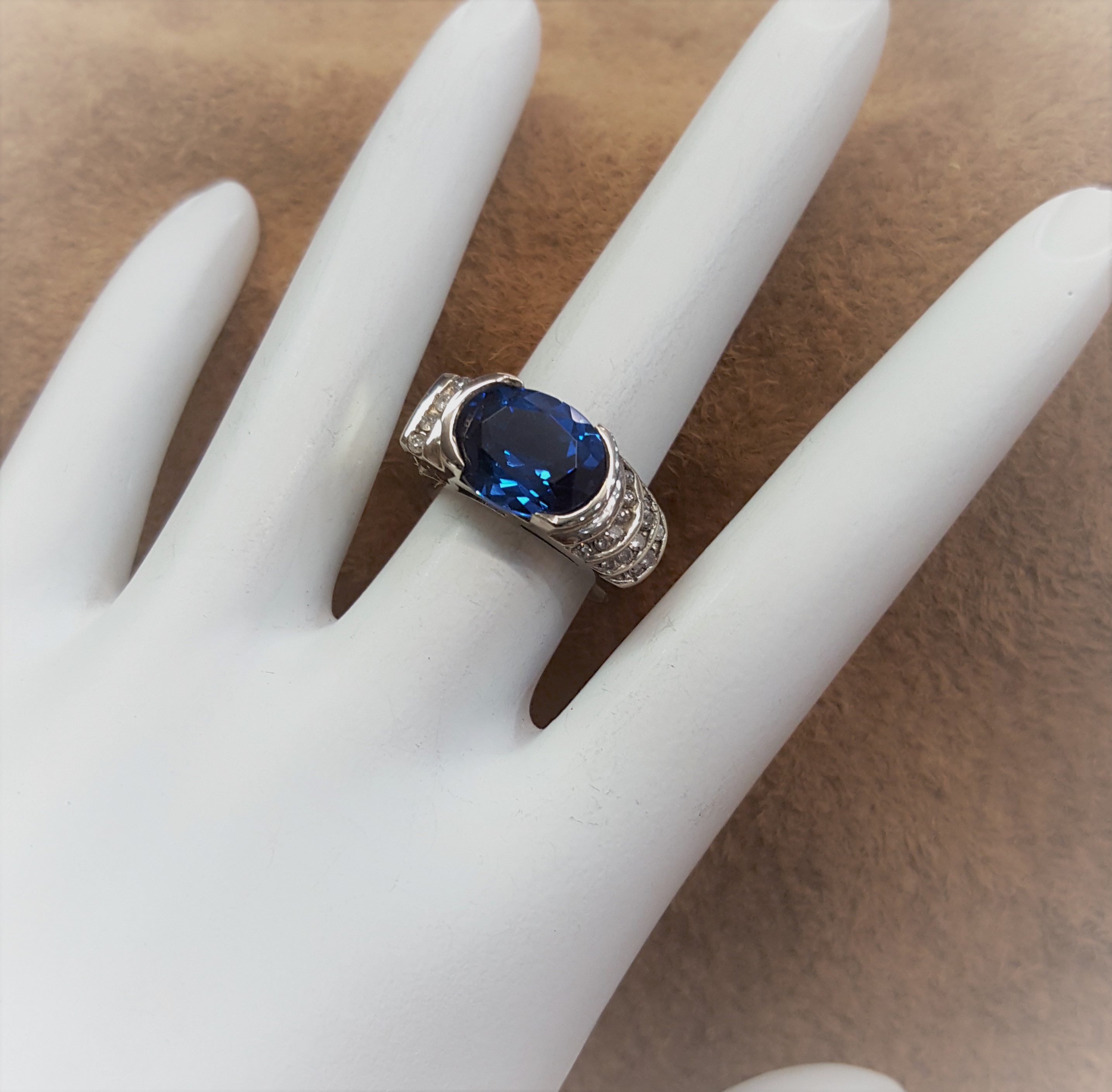 London Blue Topaz & Diamonds
