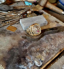 Tiger Signet Ring