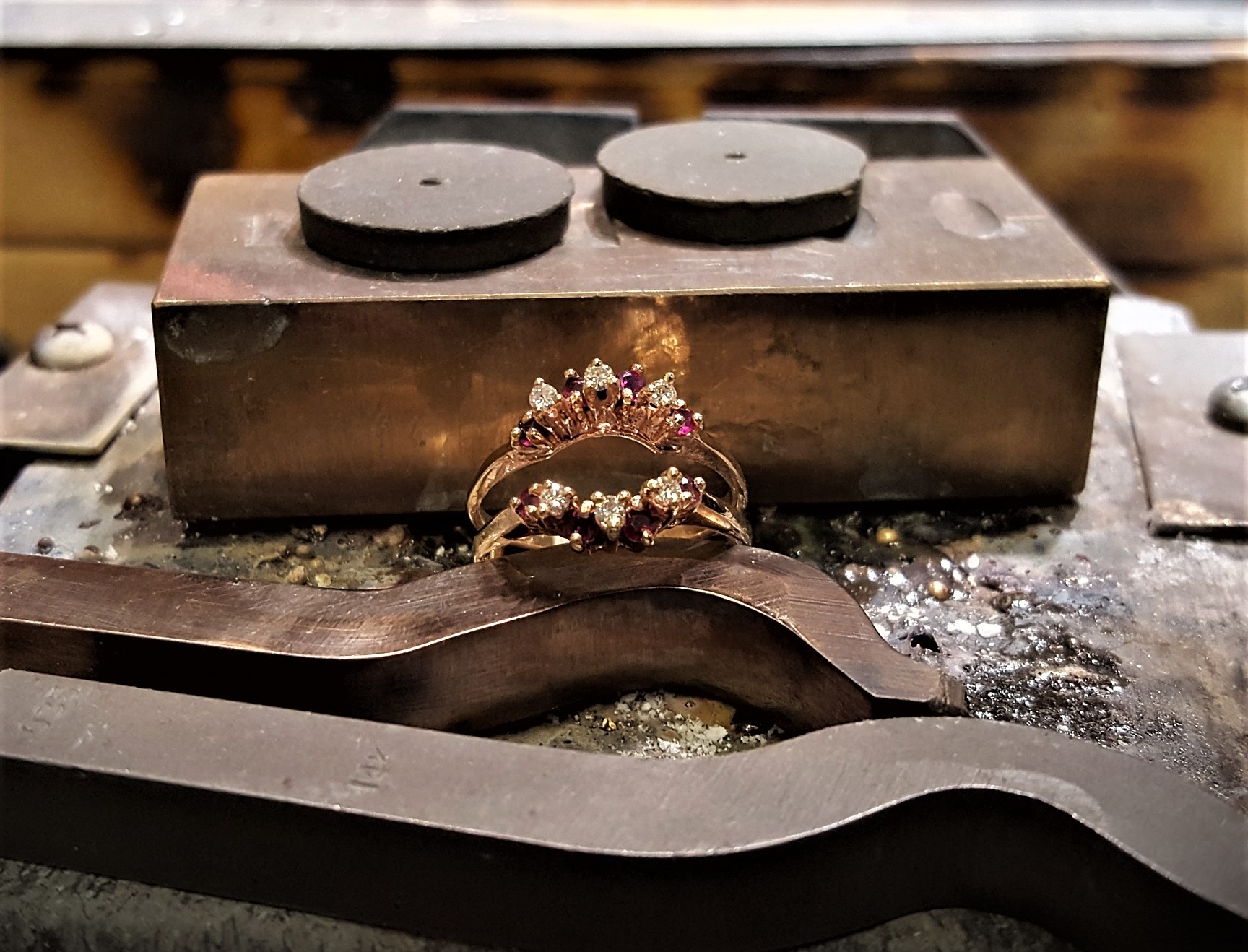 Ruby and Diamond Wedding Enhancer