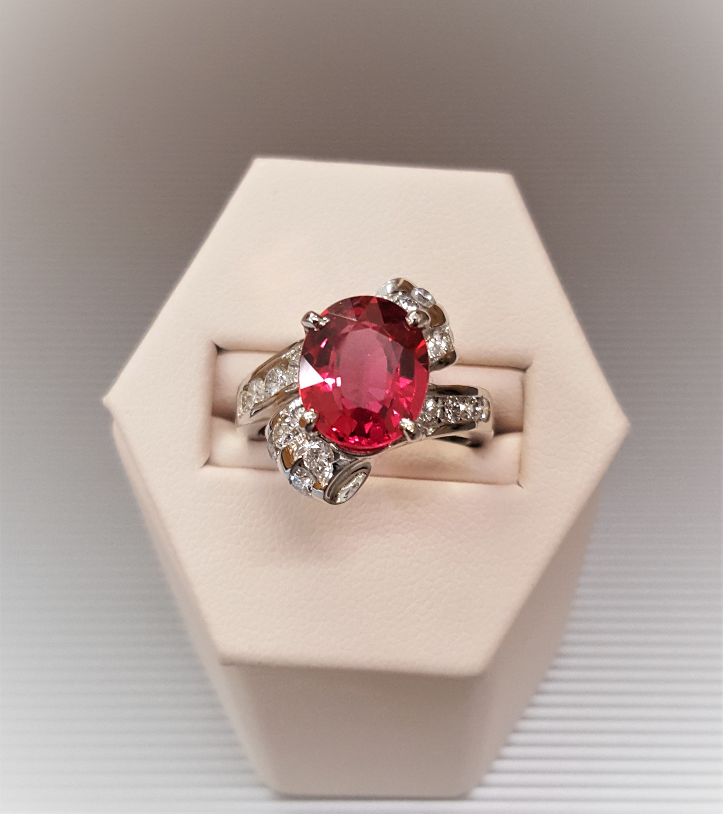 7.03ct Padparadscha Sapphire