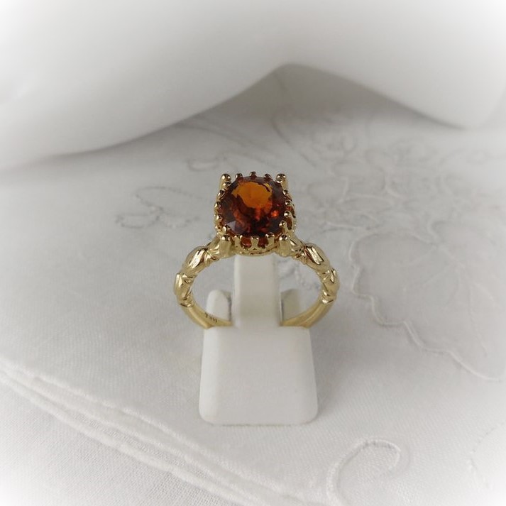 10x9mm Madeira Citrine