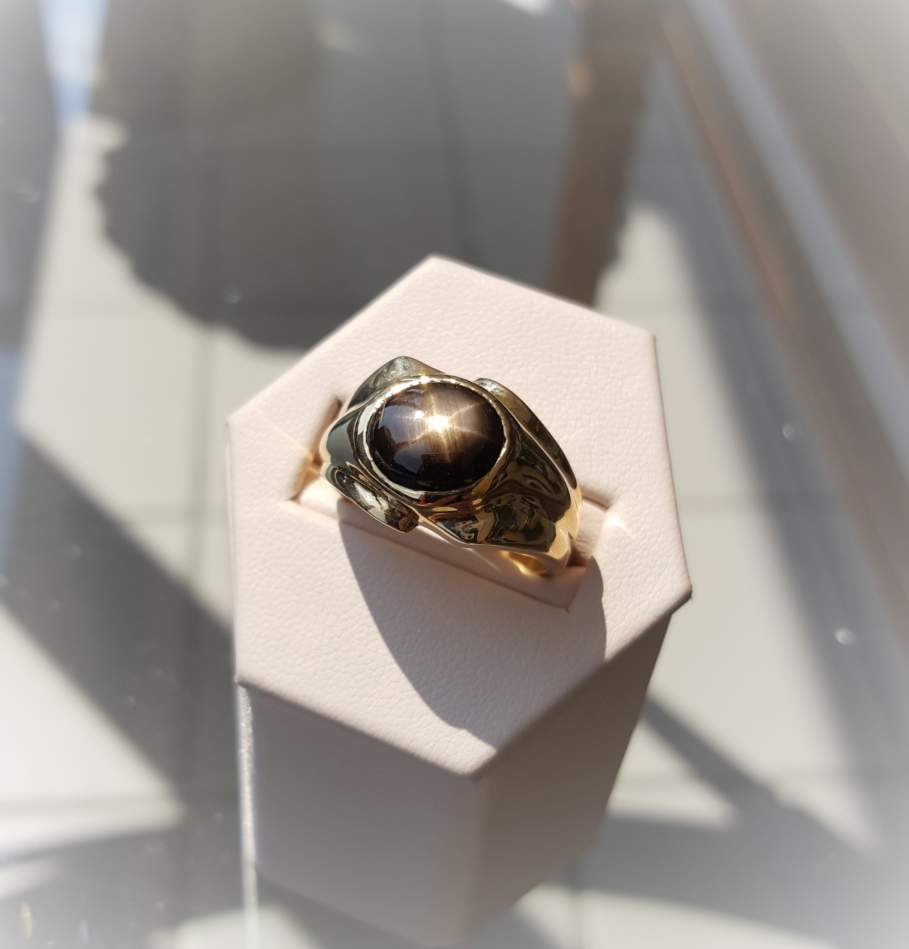 Natural Black Star Sapphire