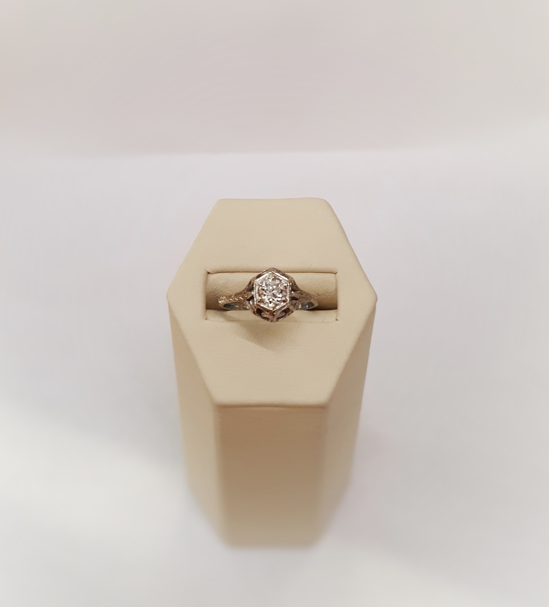 Antique .50ct Diamond Engagement