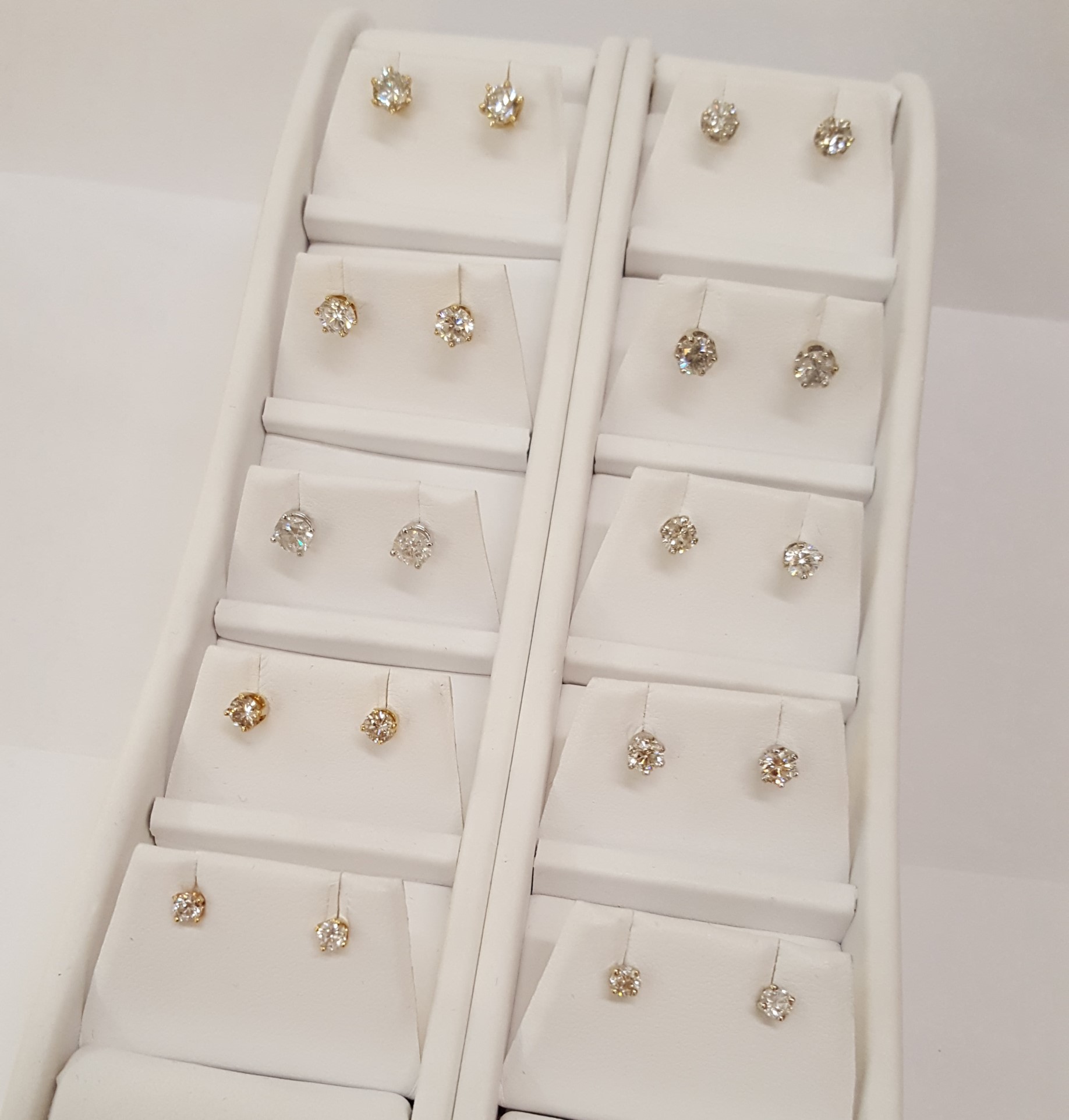 Diamond Stud Earrings