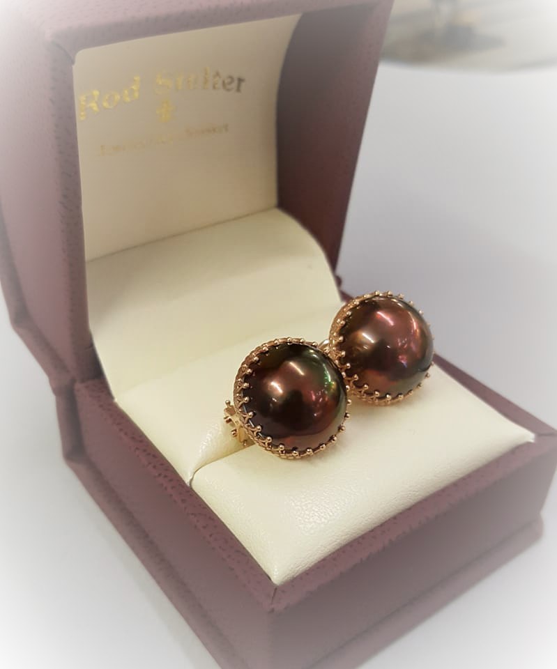 Mocha Mabe Pearls