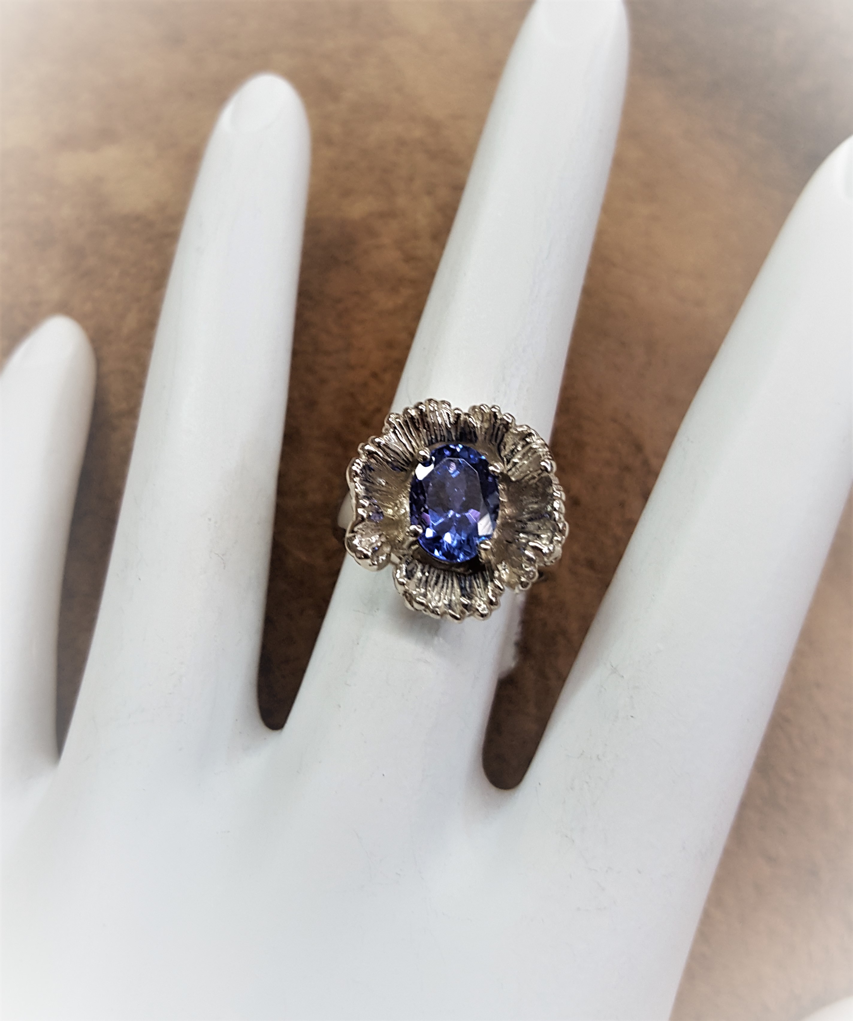 1.35ct Tanzanite Flower