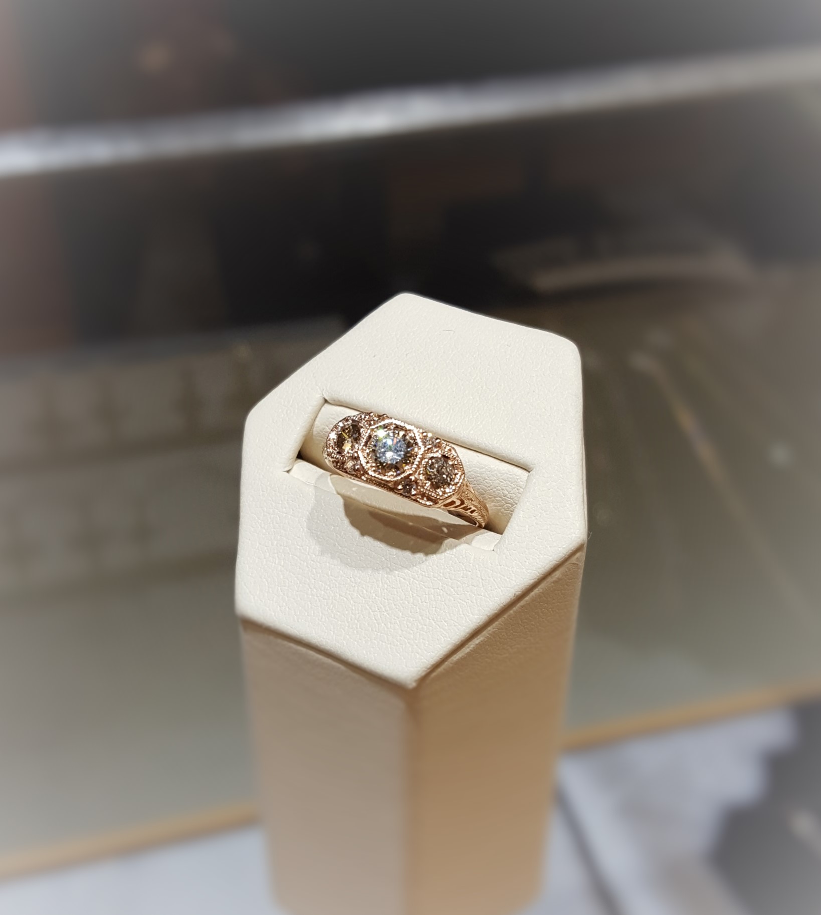 .67ctw Diamond Antique-Style