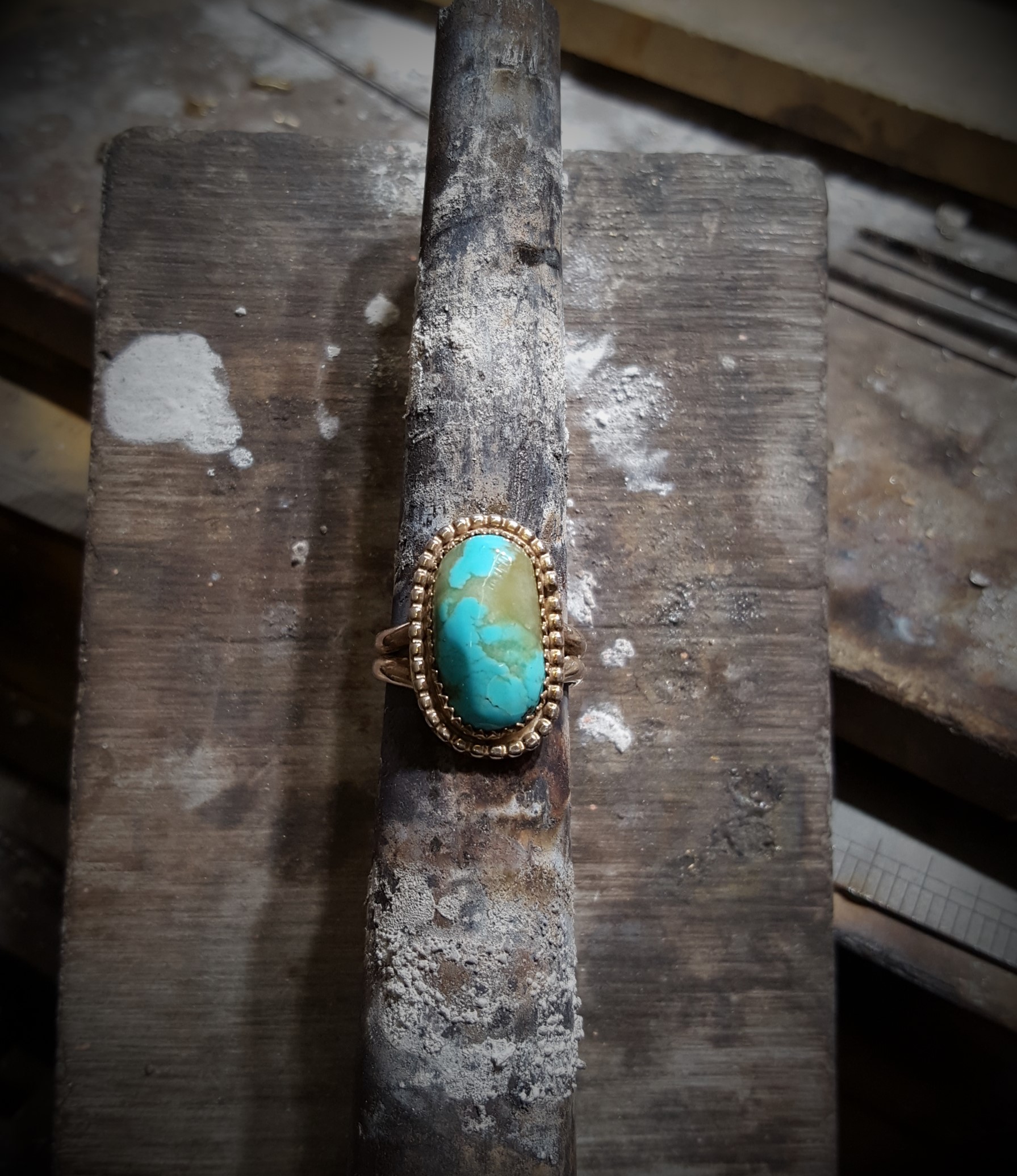 Victor Quintanilla Turquoise Ring
