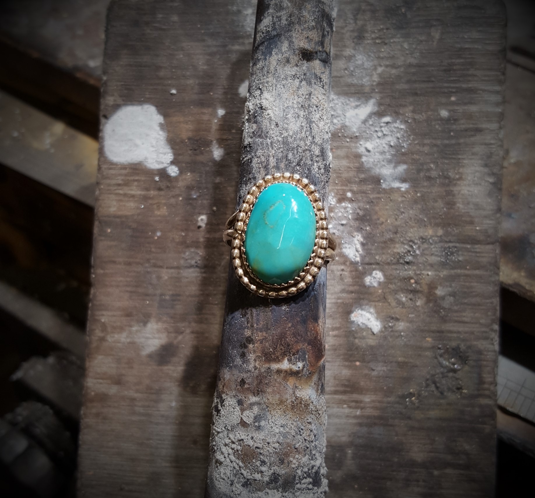 Victor Quintanilla Turquoise Ring