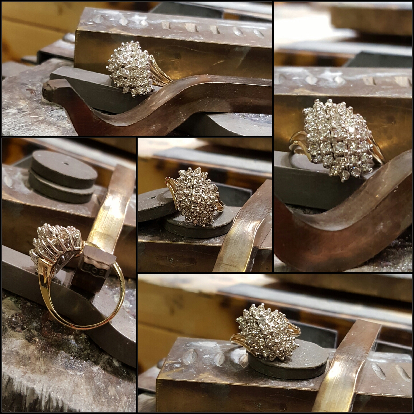 .75ctw Diamond Vintage Waterfall