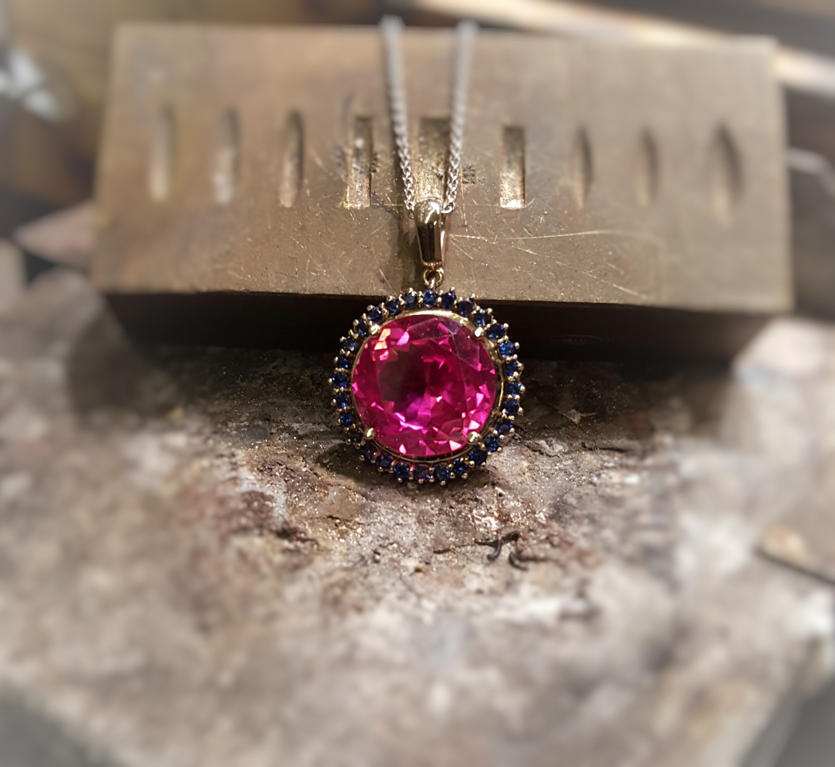 15mm Pink Sapphire Ceylon Sapphires