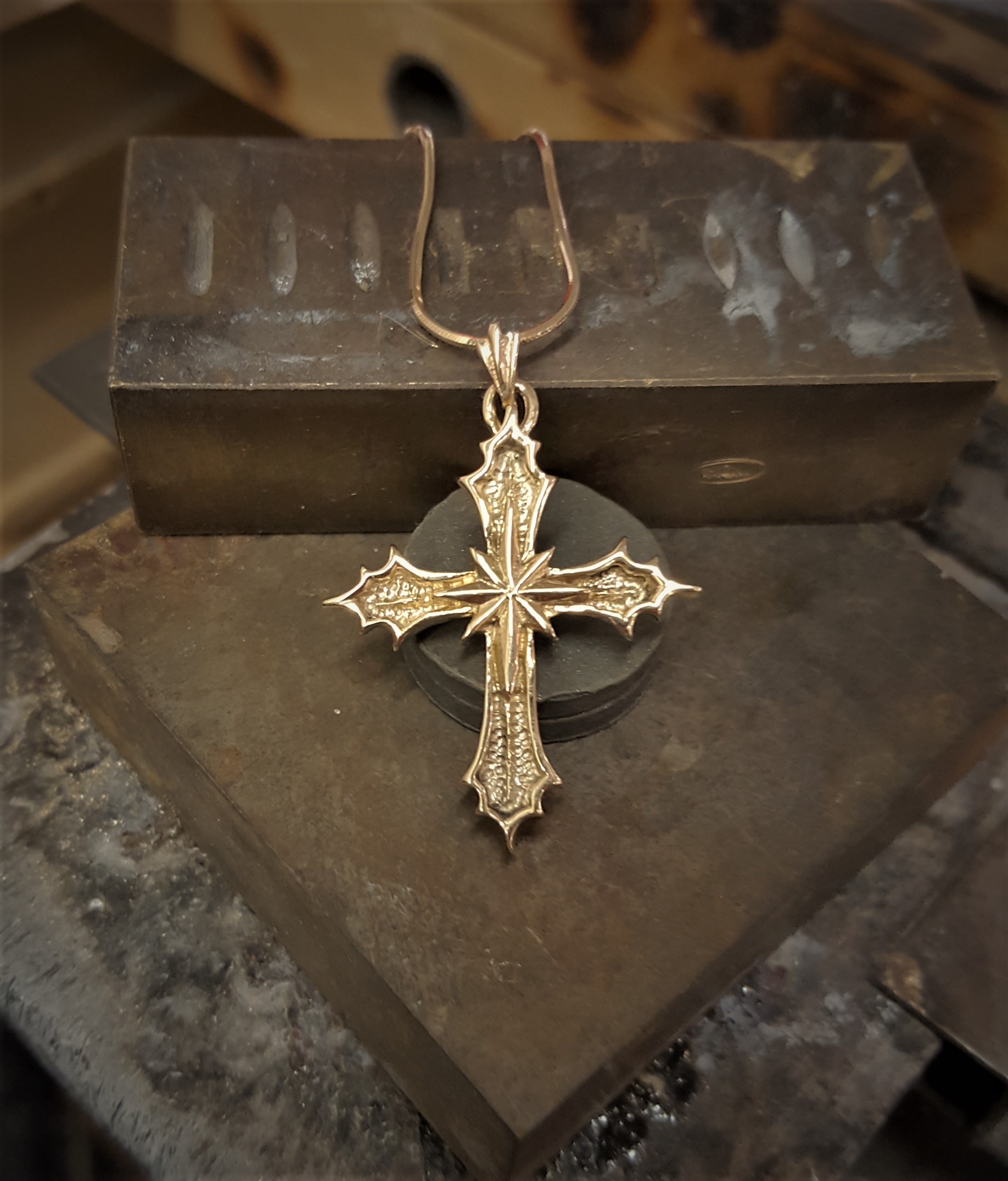 Bethlehem Star Cross Pendant