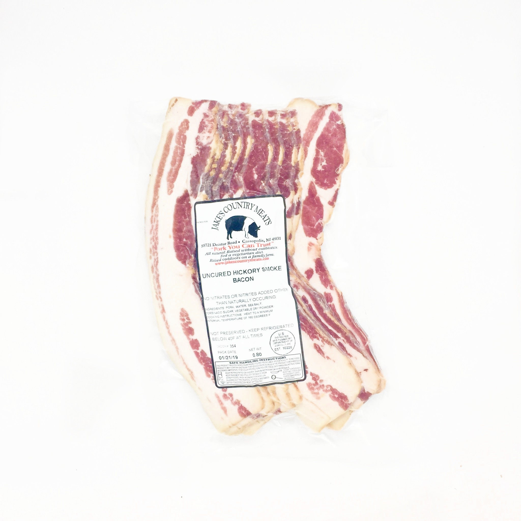 Jake’s Nitrate Free Bacon