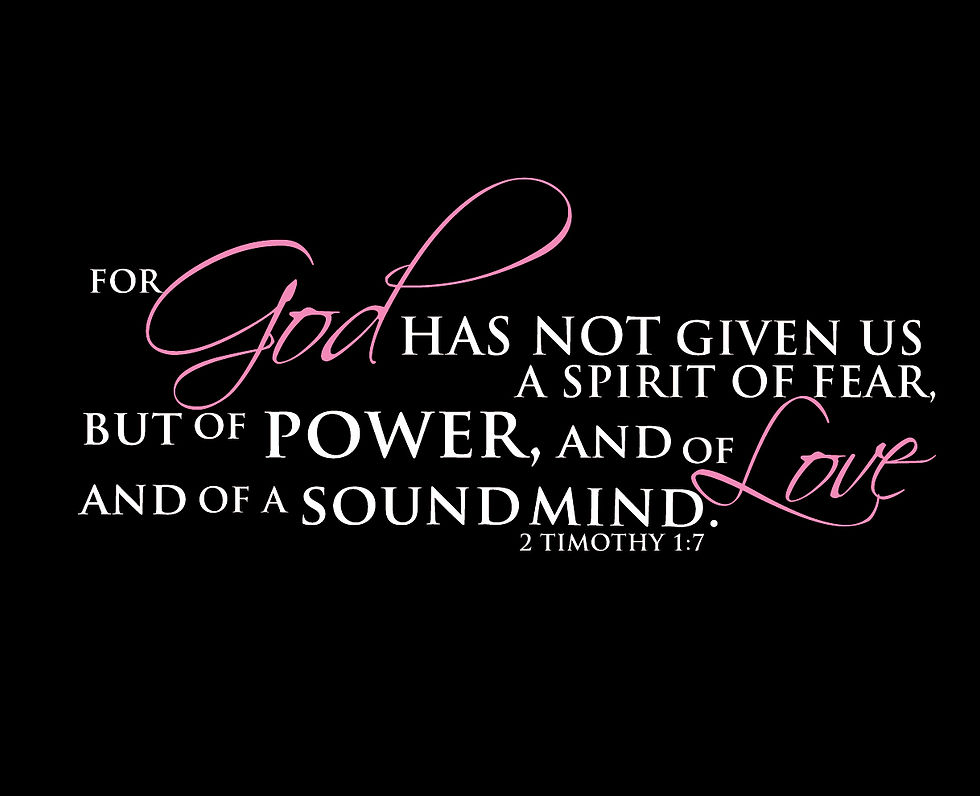 Thumbnail: 2 Timothy 1:7 (dark wall)