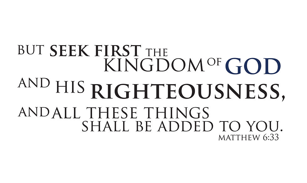 Thumbnail: Matthew 6:33
