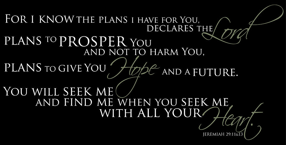 Thumbnail: Jeremiah 29:11-13 (dark wall)