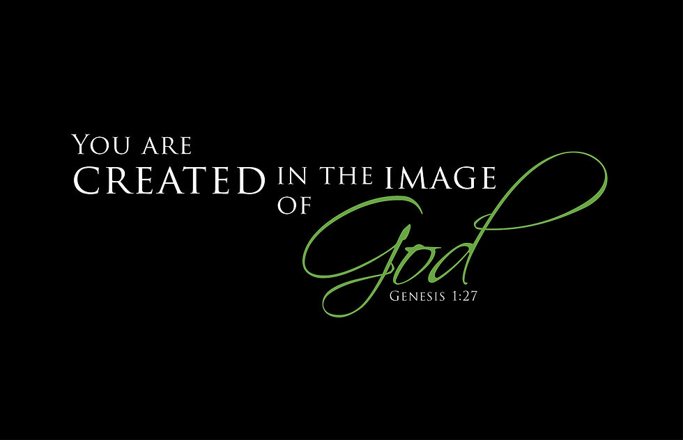 Thumbnail: Genesis 1:27 (dark wall)