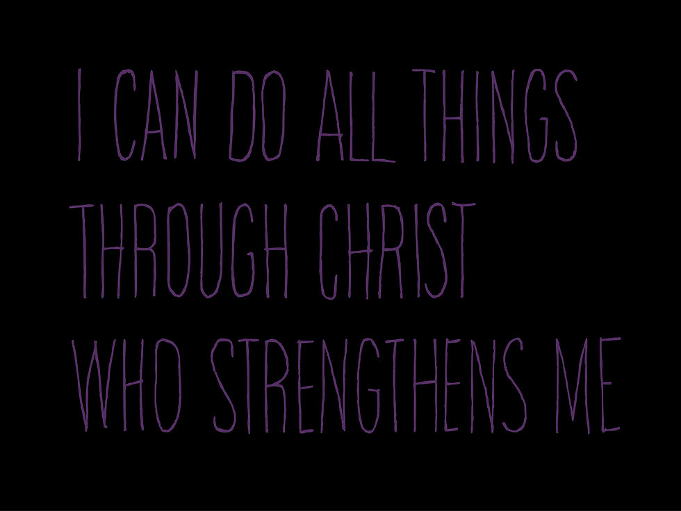 Thumbnail: Philippians 4:13 (type 3 dark wall)