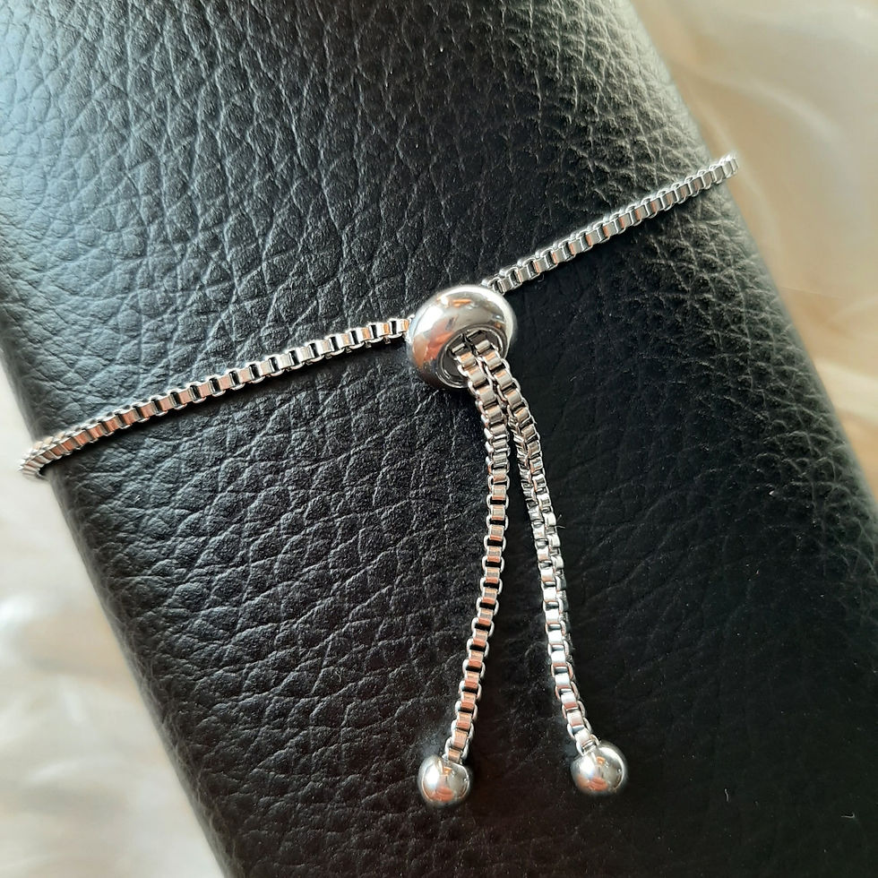 Miniature : Bracelet "Forever & Ever" - Petit cœur - Argenté