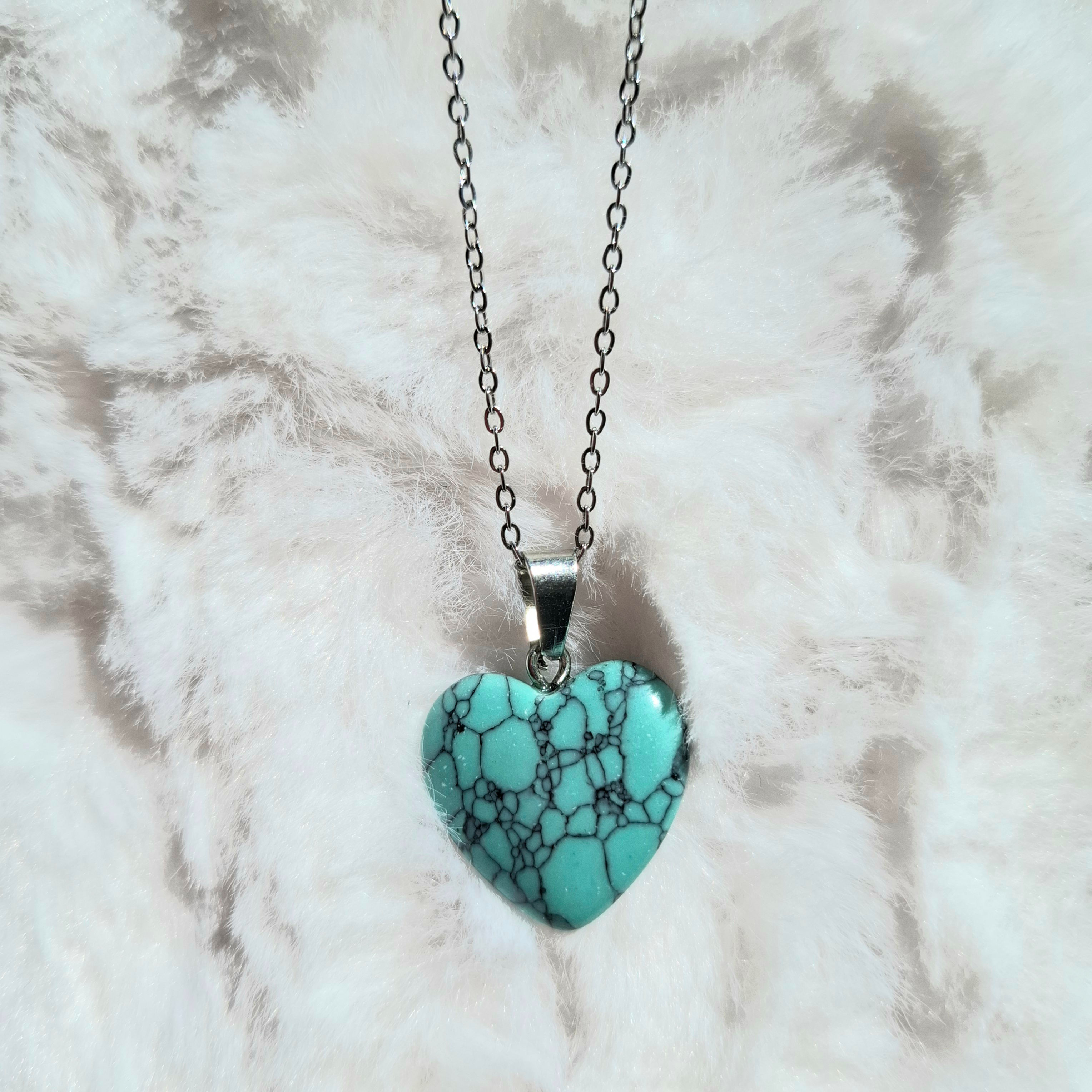 Collier en Pierre - Romantique - Nuances du cœur