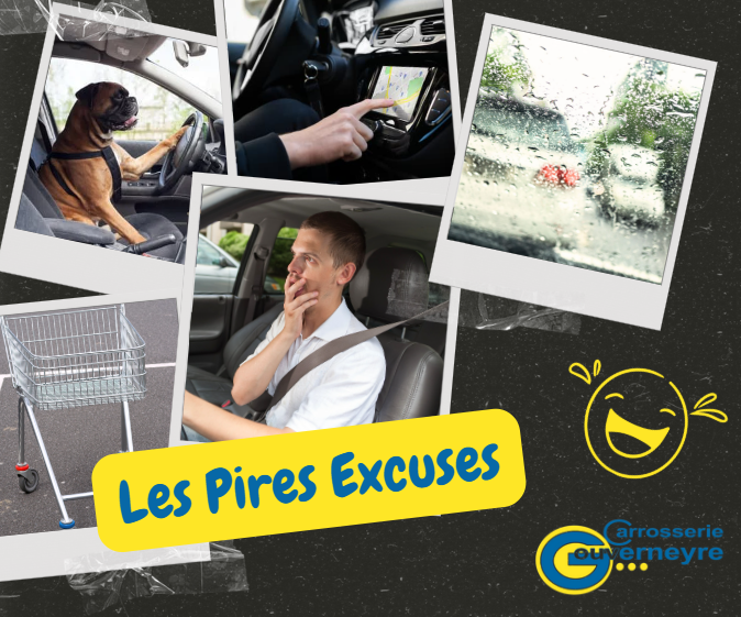 Les pires (et les plus drôles) excuses entendues après un accrochage !