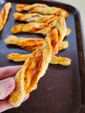 Jednoduché pizza tyčinky