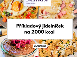 Příkladový jídelníček na hubnutí na 2000 kcal #62