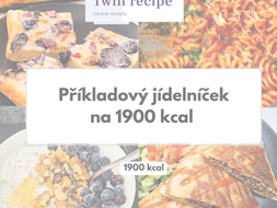 Příkladový jídelníček na hubnutí na 1900 kcal #52