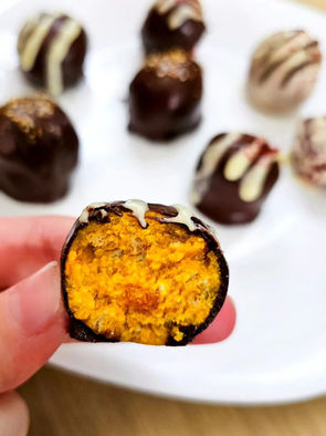Dýňové truffles ze 4 ingrediencí