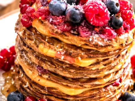 Banánové lívance z ovesné mouky