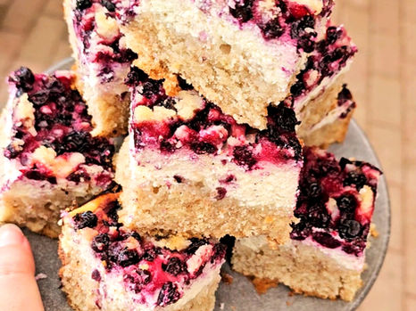 Nejlepší rybízový koláč s drobenkou a tvarohem