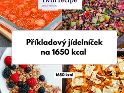 Příkladový jídelníček na hubnutí na 1650 kcal #65
