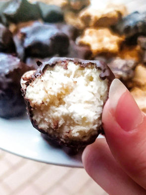 Zdravé kokosové bounty kuličky