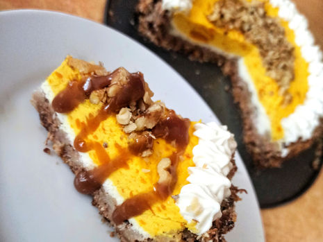 Dýňový cheesecake