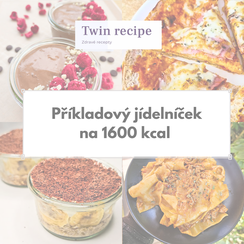 Jídelníček na hubnutí