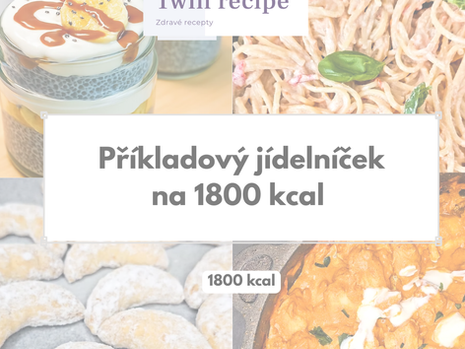 Příkladový jídelníček na hubnutí na 1800 kcal #40
