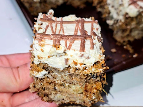 Ananasová buchta na plech s tvarohovým krémem