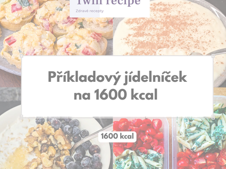 Příkladový jídelníček na hubnutí na 1600 kcal #51