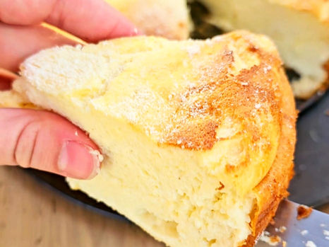 Jednoduchý domácí tvarožník z 5 ingrediencí – rychlý a vláčný