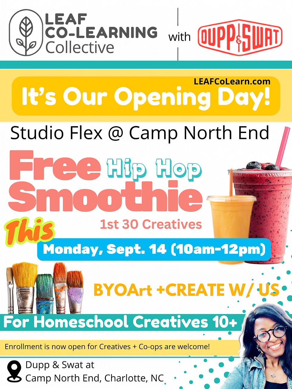 Not Back to Art School Open Studio