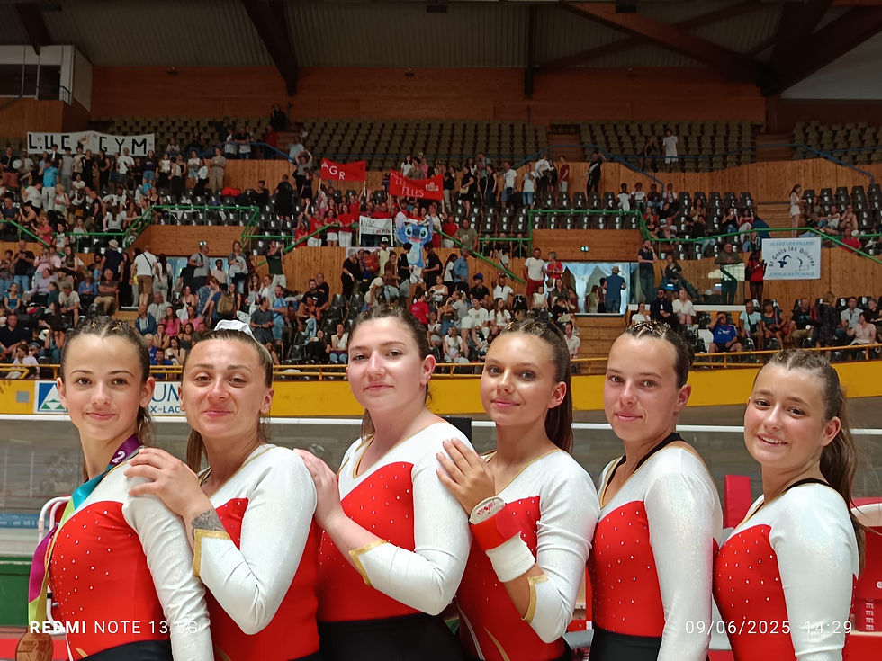 Gymnastique : retour sur la finale Nationale UFOLEP à Bordeaux