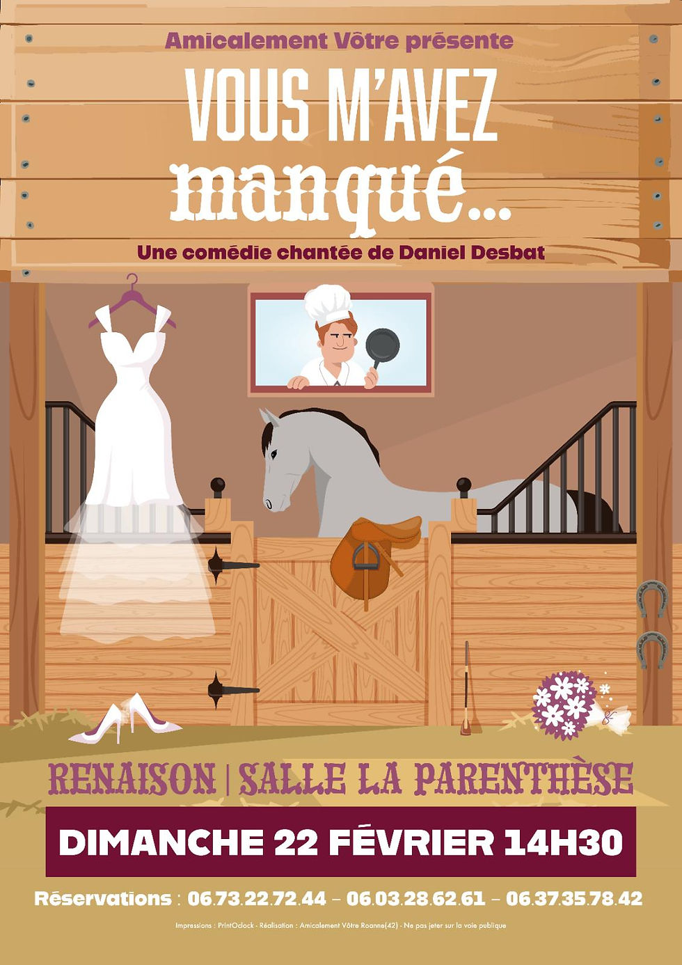 Théâtre “Amicalement Vôtre” : vous m'avez manqué...